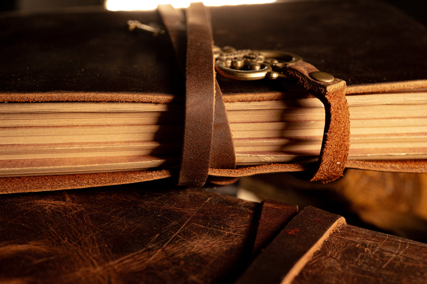 Head Layer Cowhide Retro Traveler's Notebook