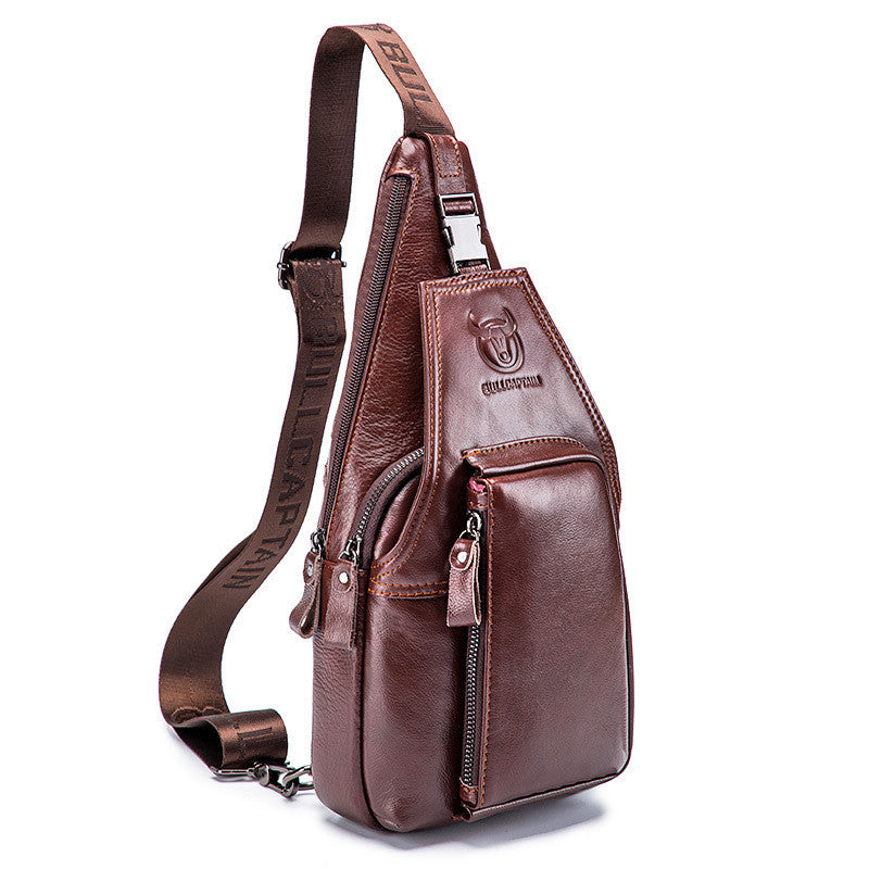 Leather Chest Bag Bag