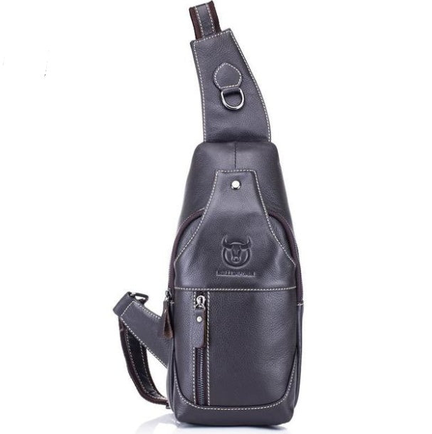 Leather Shoulder Crossbody Leather Chest Bag