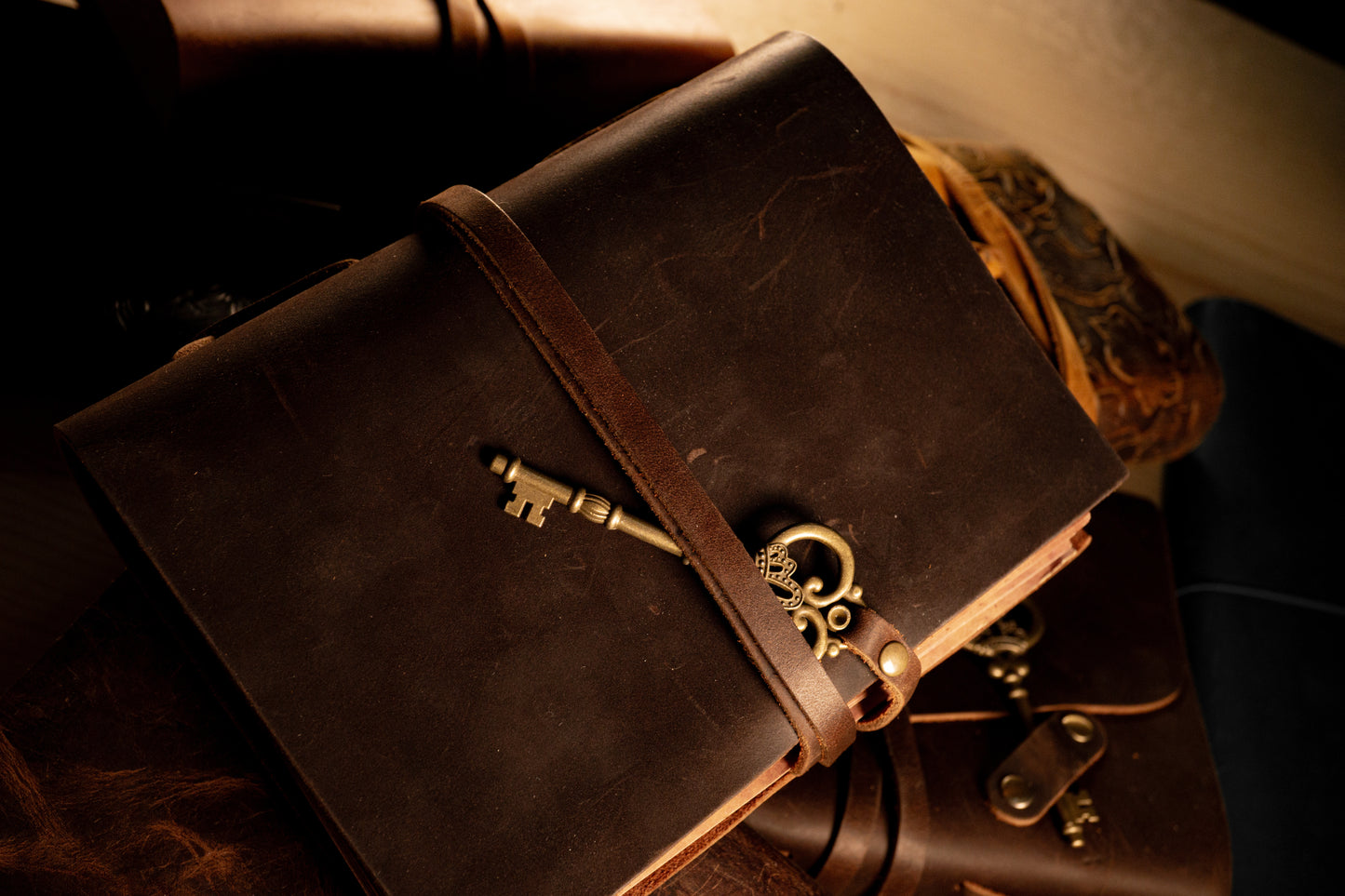 Head Layer Cowhide Retro Traveler's Notebook