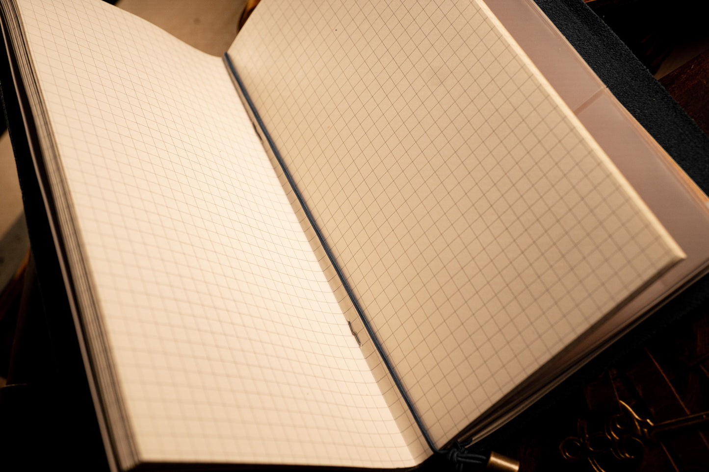 Crazy Horse Leather Notebook Vintage
