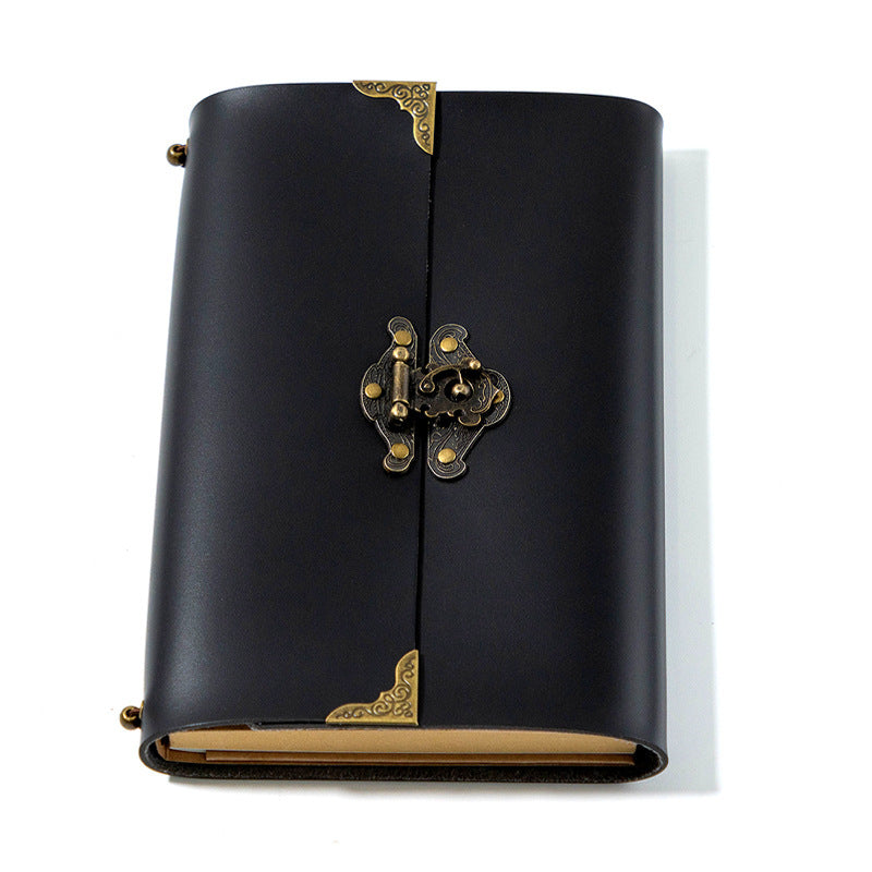 Retro Travel Portable PU Leather Diary